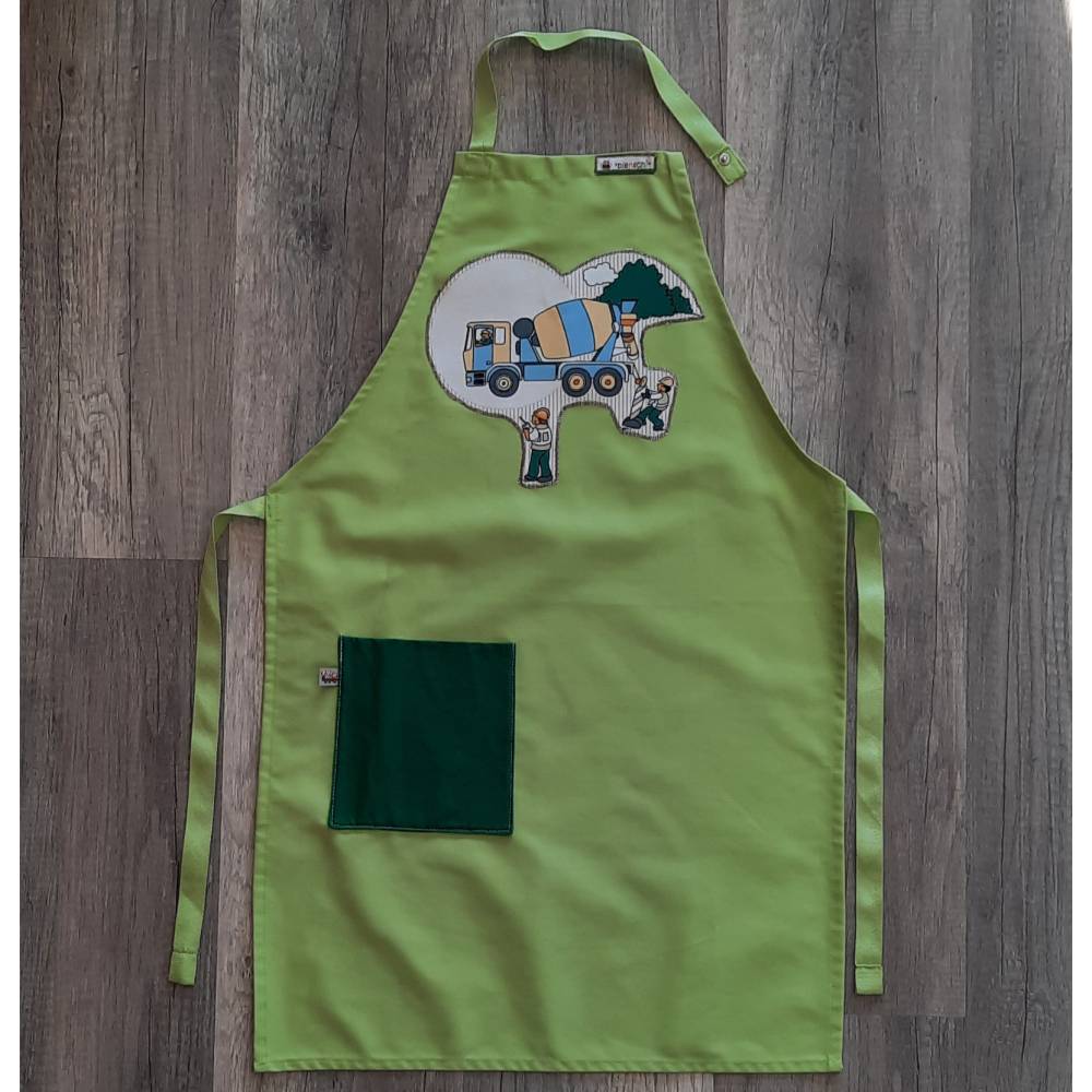 AUSVERKAUF! Kochschürze, Backschürze für Kinder Gr.128, Adventszeit, Weihnachten, Geschenk Bild 1