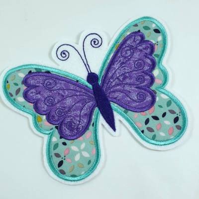 Schmetterling Applikation, Aufnäher
