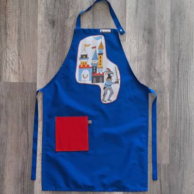 Kochschürze, Backschürze für Kinder Gr.128, Adventszeit, Weihnachten, Geschenk