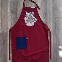AUSVERKAUF! Kochschürze, Backschürze für Kinder Gr.128, Adventszeit, Weihnachten, Geschenk