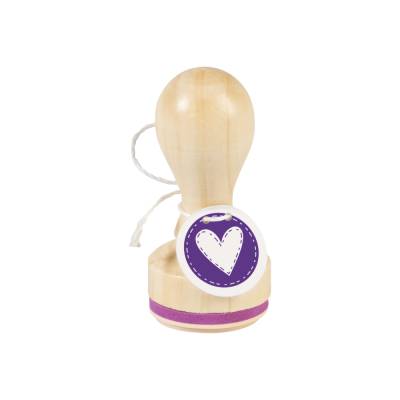 Stempel Herz Stitches 32 mm