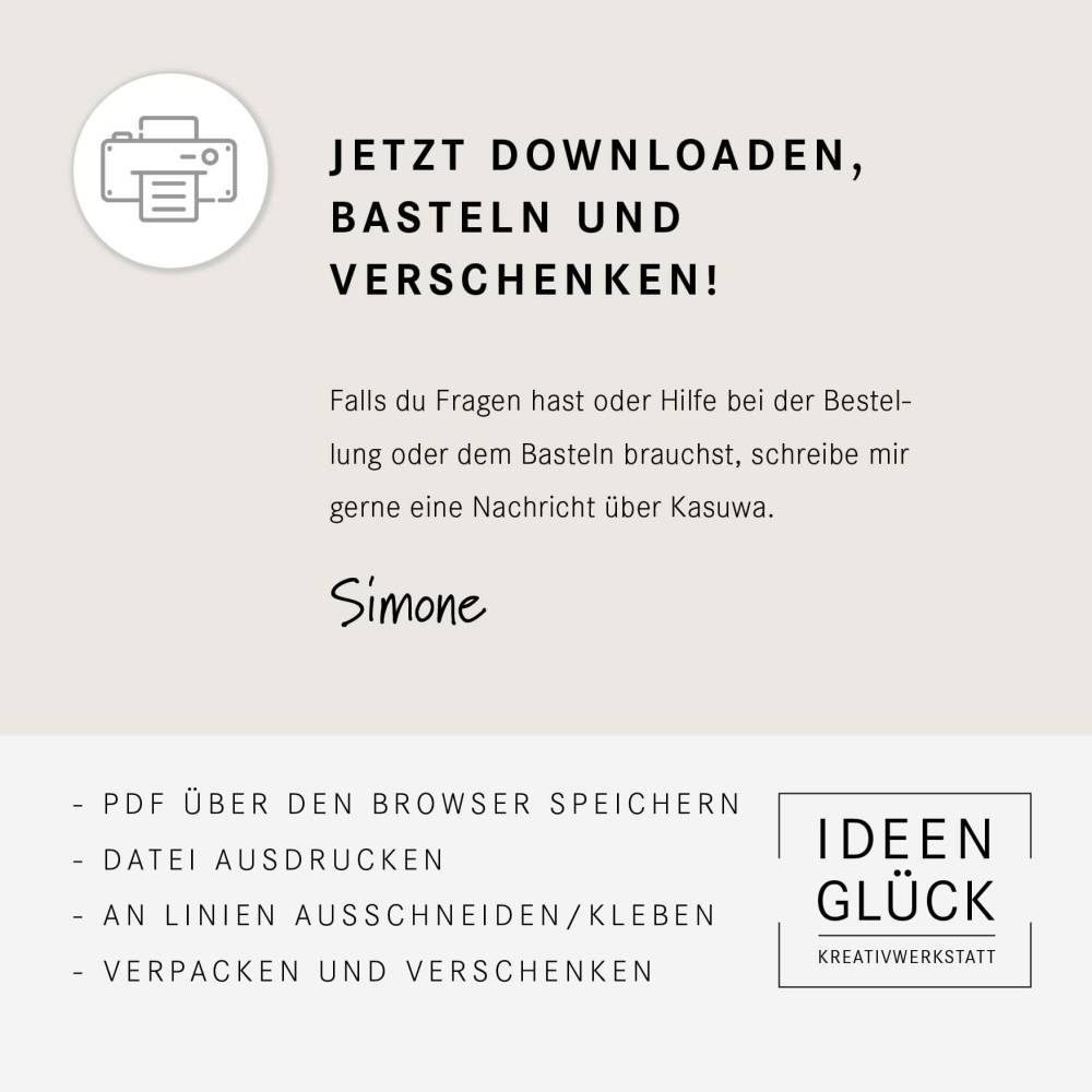 Männer Wellnessgeschenk | Geschenkkorb | Geschenk für einen Mann | Karte | 7 Etiketten | Download | Geschenk Bild 6