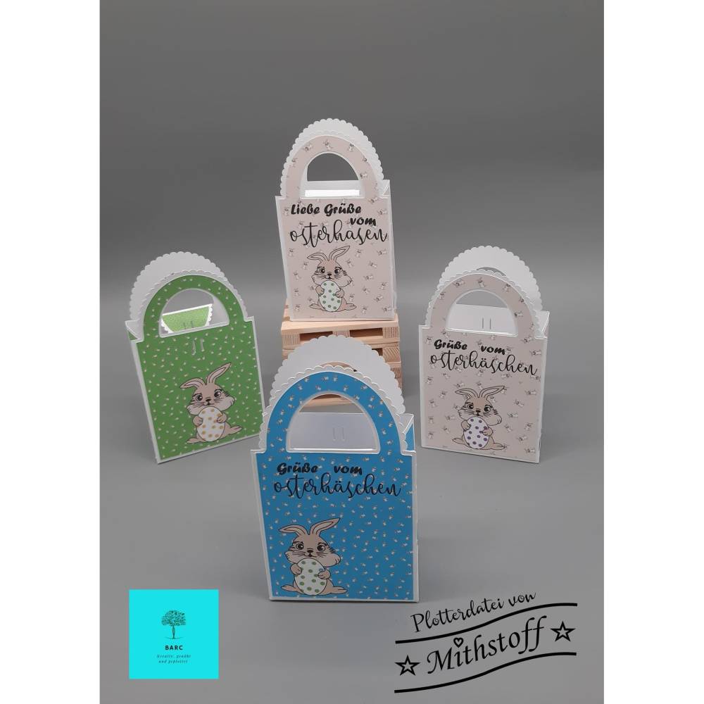Plotterdatei - Osterhase - Ostern - Inkl. 30 x Digipaper - SVG - DXF - Datei - Mithstoff - Hase Bild 7