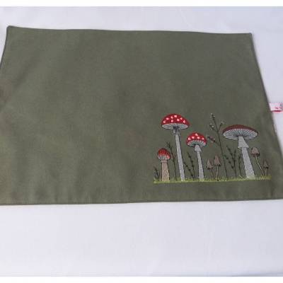 Platzset Herbst Pilze Artikelnr. PS 37