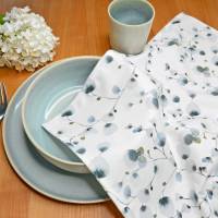 Geschirrtuch Eukalyptus / Küchenhandtuch Geschirrtuch mediteran Handtuch / Geschenk zum Einzug