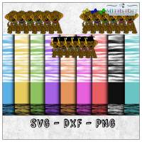 Riesiges Digipapierset Hund Schnuffel - 26 Papiere 18 Stamps und 14 Sayings - Mithstoff - PNG - DXF - SVG