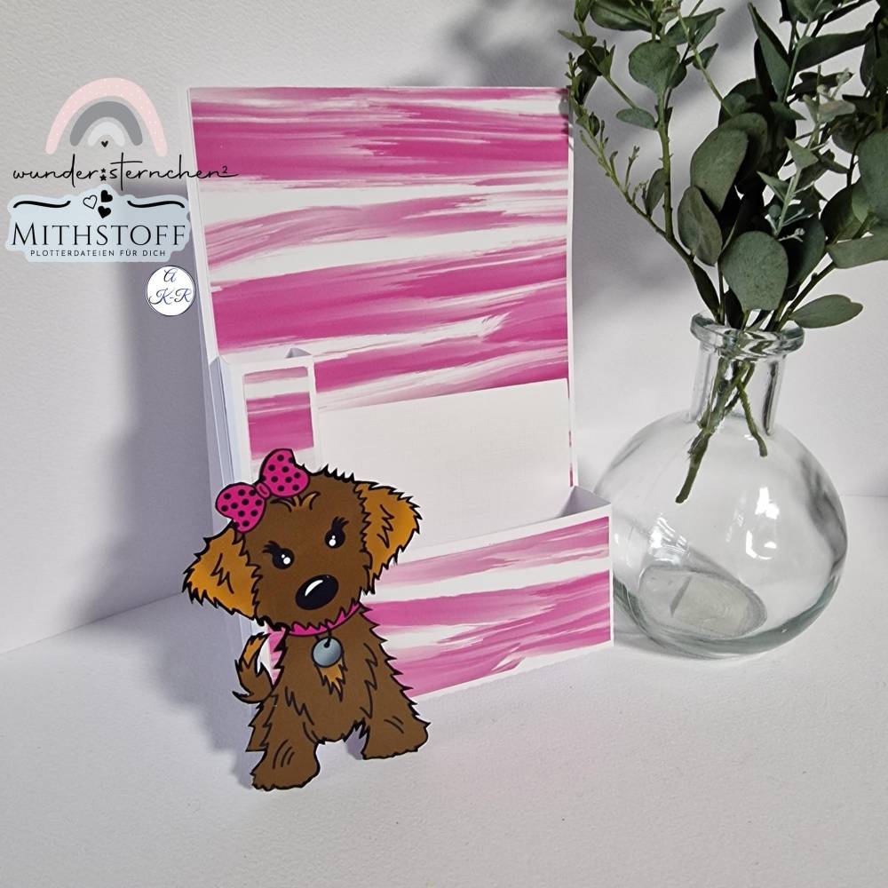 Riesiges Digipapierset Hund Schnuffel - 26 Papiere 18 Stamps und 14 Sayings - Mithstoff - PNG - DXF - SVG Bild 4