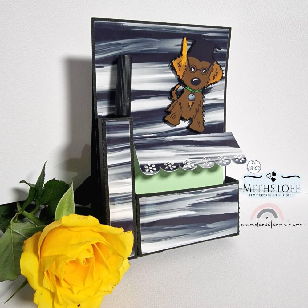 Riesiges Digipapierset Hund Schnuffel - 26 Papiere 18 Stamps und 14 Sayings - Mithstoff - PNG - DXF - SVG Bild 9