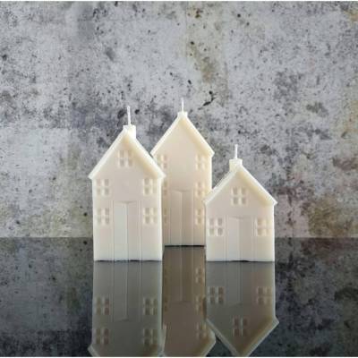 Hauskerze I Home Kerze | Stumpenkerze I Sojawachs I Umzug I Haus Dekoration I Geschenkidee I Handgefertigt I Vegan