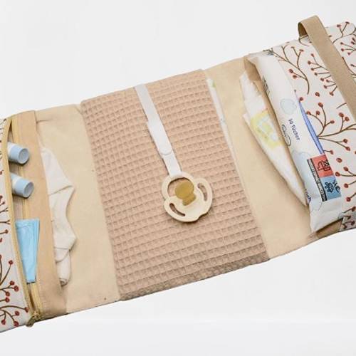 Windeltasche mit 3 Seiten große Wickeltasche