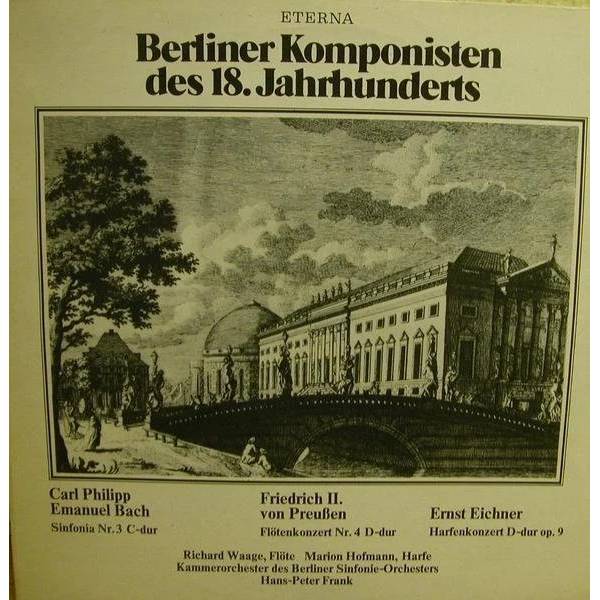 Berliner Komponisten des 18.Jahrhunderts, Eterna LP,1 984, Bild 1