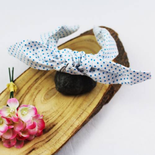 Haarreif Knotenreif aus Baumwolle Stoffe Webware