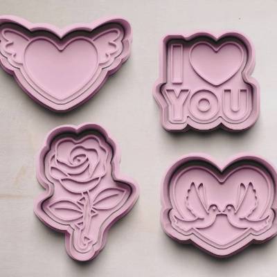 Liebe Freundschaft Keksausstecher | Cookie Cutters | Ausstechform | Keksform | Geschenk Freundin | Liebesgeschenk