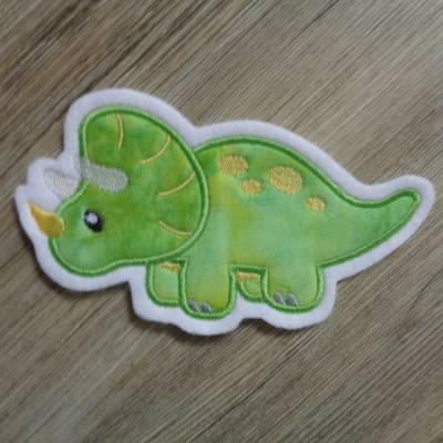 Applikation / Aufnäher süsser Dino, Dinosaurier
