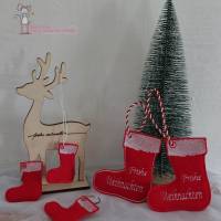 DreamEmbroid "Weihnachtsstiefel" - Stickdatei 2 versch. Versionen