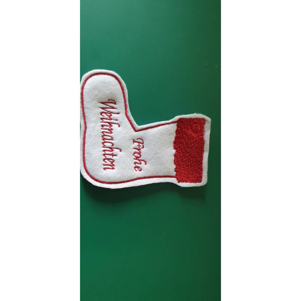 DreamEmbroid "Weihnachtsstiefel" - Stickdatei 2 versch. Versionen Bild 5