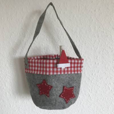 Weihnachtssäckchen oder Nikolaussäckchen zum befüllen kaufen Beutel Säckchen Nikolaus Weihnachten füllen Nikolausbeutel