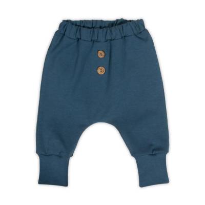 Babyhose Slim Pants in jeansblau - Geschenk Geburt, ab Frühchen Gr. 38-40 und 44