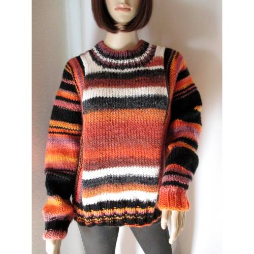 Kuscheliger Pullover in tollen Farben aus weicher Wolle, Outdoor, Oversize