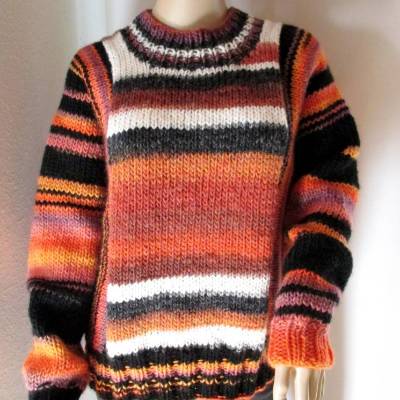 Kuscheliger Pullover in tollen Farben aus weicher Wolle, Outdoor, Oversize