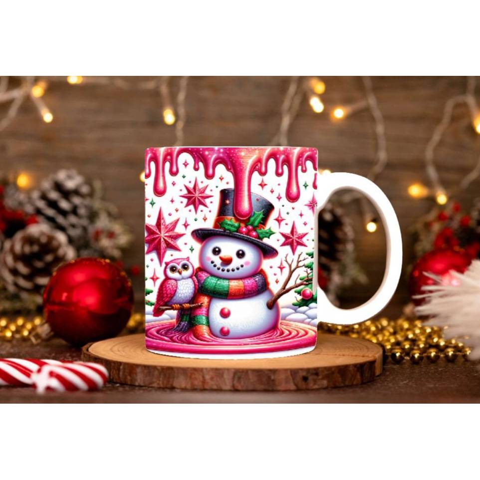 Weihnachts Tasse Weihnachten Schneemann Geschenk Freunde Familie Mama