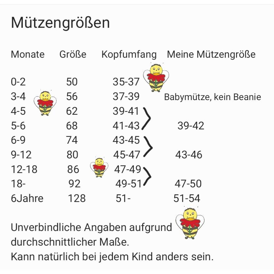 Wende-Beanie KU 43-46cm, Wendemütze, 2-in-1 Mütze mit Bündchen, doppellagige Mütze Bild 8