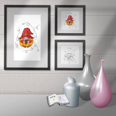 Digiset Kürbiswichtel – SVG, PNG & Digipapier für Plotten, Sublimation & Scrapbooking