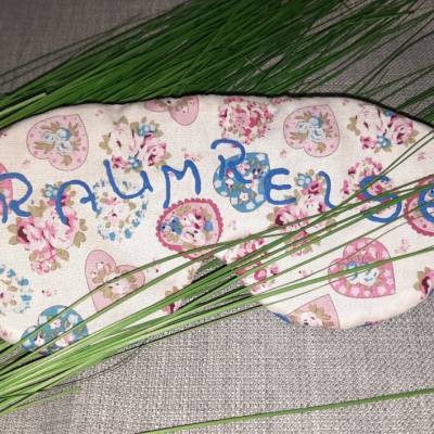 AUSVERKAUF! Schlafbrille "Traumreise", verstellbar,  Geschenk zum Muttertag