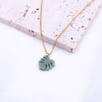 tischläufer monstera Konfetti Monstera Blätter 180 Stk. Tisch Deko Streudeko Geburtstag Som —  Oblique Unique main image 0