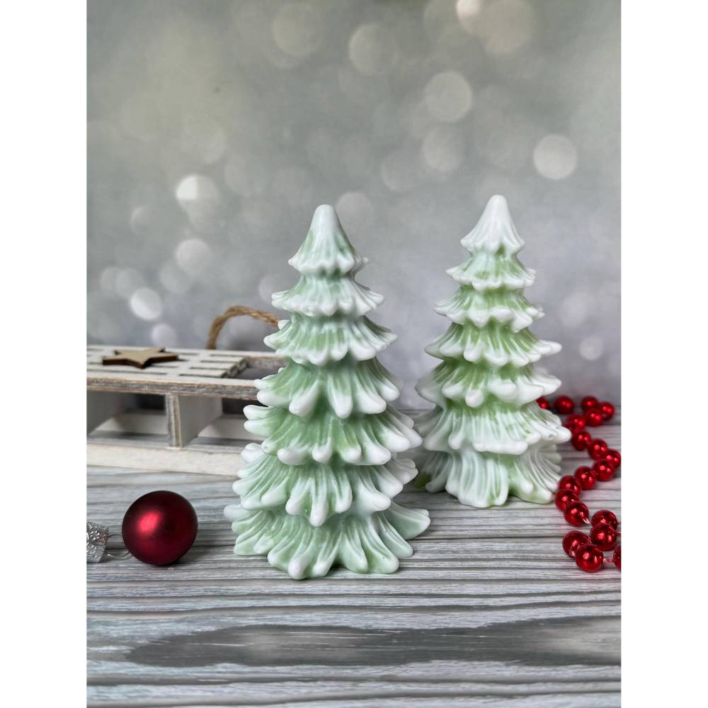 Tannenbaum Seife 3D – Handgemachte Duftseife mit Kiefern, Zimt & Zedernholz