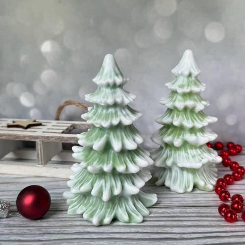 Tannenbaum Seife 3D – Handgemachte Duftseife mit Kiefern, Zimt & Zedernholz