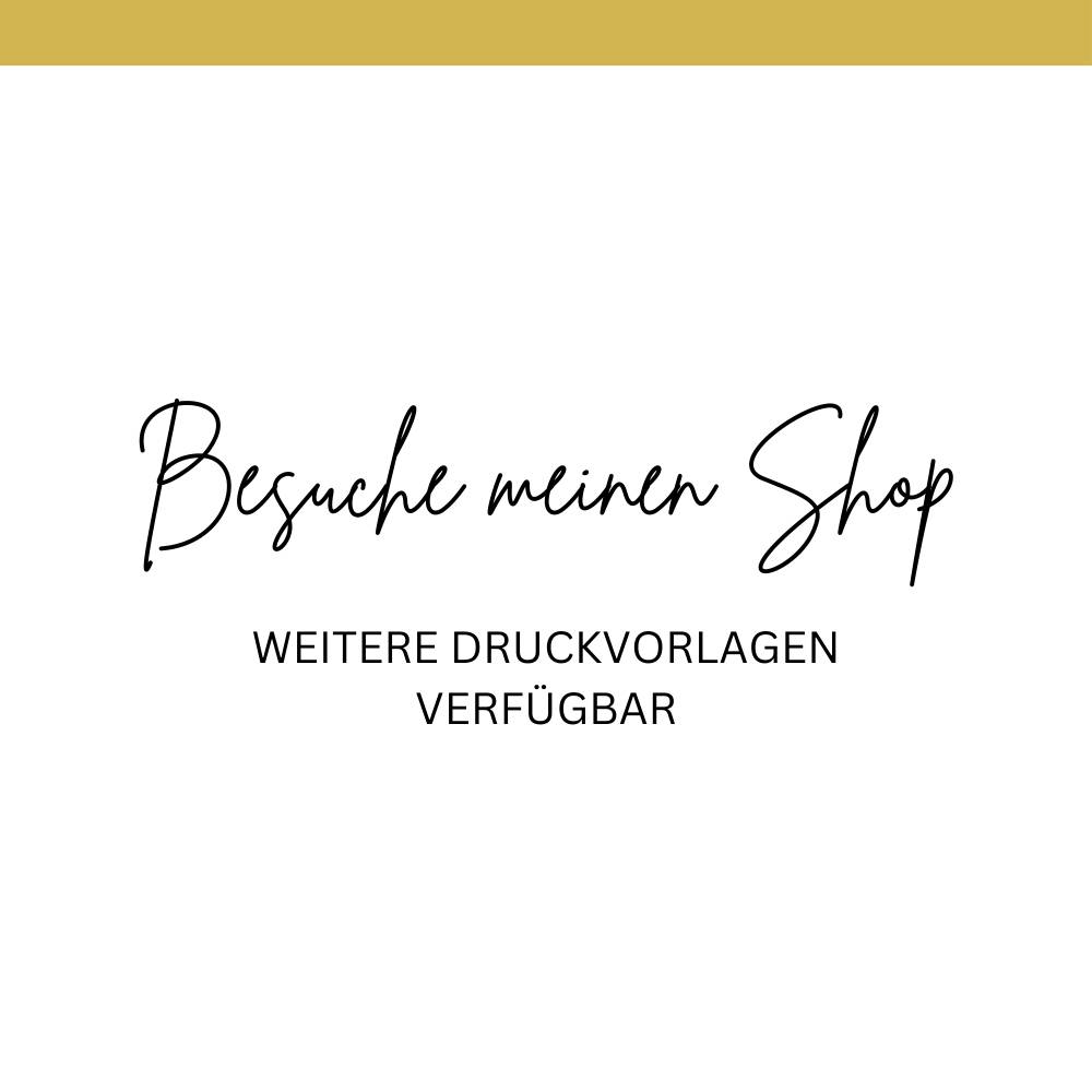 Gutschein für Sushi Druckvorlage - Gutschein Vorlage als Last Minute Geschenk zum Selberdrucken - Digitaler Download Bild 9