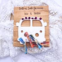 personalisiertes Hochzeitsgeschenk | Geldgeschenk Brautpaar | Geschenk zur Hochzeit | Bulli | Auto | Hochzeit | Reisekas