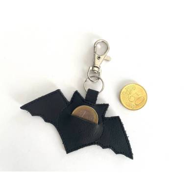 Fledermaus-Chiptasche aus Leder