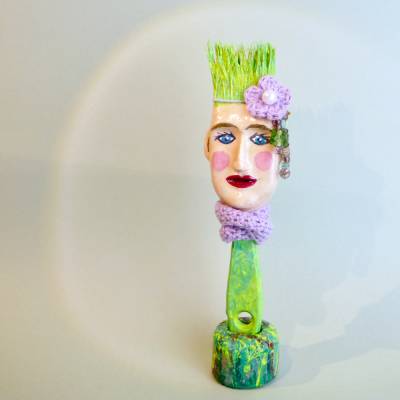 Mrs Pinselkopf - ein alter Pinsel mit Upgrade