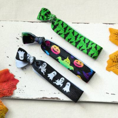 Elastische Armbänder Halloween – Gruselige Motive | Vielseitig als Accessoire oder Gastgeschenk