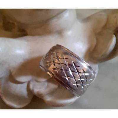 Silber *** breiter Bandring ***