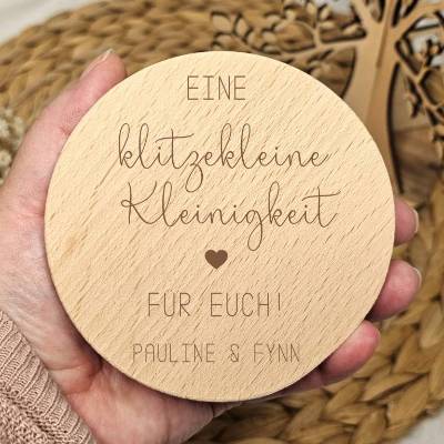 Personalisiertes Vorratsglas klitzekleine Kleinigkeit, kleines Geschenk Familie, Naschglas, Süßigkeitenglas, Bonbonglas