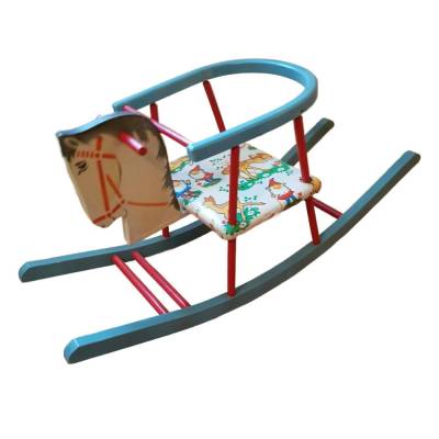 Vintage Schaukelpferd aus den 60er Jahren – Original 86 cm, guter Zustand, Deko & Spielzeug