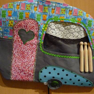 Wäscheklammerbeutel Wohnwagen Camping Aufbewahrung Wäscheklammern Klammerbeutel Klammerkleid