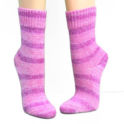 "Gestrickte Socken in Pink Gr. 38 - 39  - Kuschelig und Warm - Ideal als Geschenk"