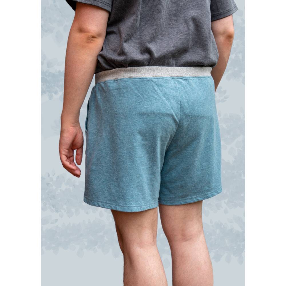 Ebook & Schnittmuster 'Luca Men' – Lockere Männershorts mit Bündchen & Taschenoption, inkl. PDF-Anleitung (Größe 44-60) Bild 6