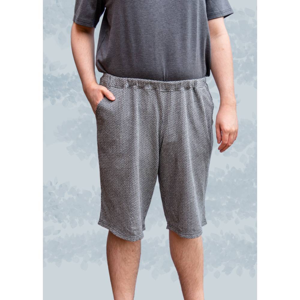 Ebook & Schnittmuster 'Luca Men' – Lockere Männershorts mit Bündchen & Taschenoption, inkl. PDF-Anleitung (Größe 44-60) Bild 7