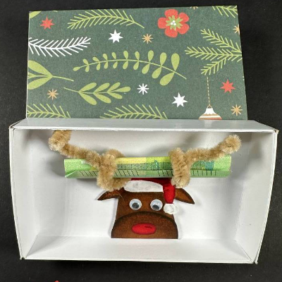 Box für Geldgeschenke Weihnachtsgeschenk