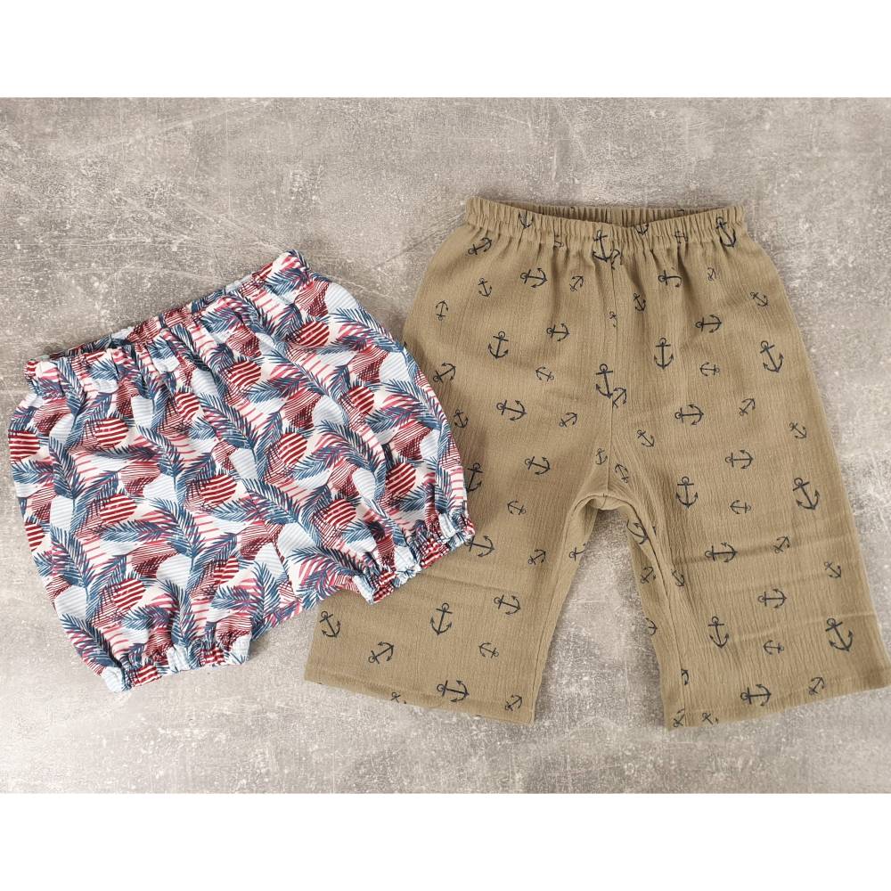 Ebook & Schnittmuster 'Lexi' – Lockere Babyhose mit Gummibund & PDF-Anleitung, ideal für Anfänger (Größe 50-98) Bild 6