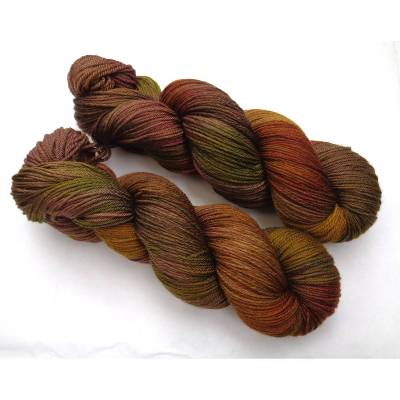Woodlands, handgefärbtes ultraweiches Merino Luxusgarn 100g/360m, Strickwolle, Strickgarn, Häkelgarn, 1 Strang