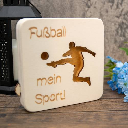 LED Lampe - Fußball, mein Sport!