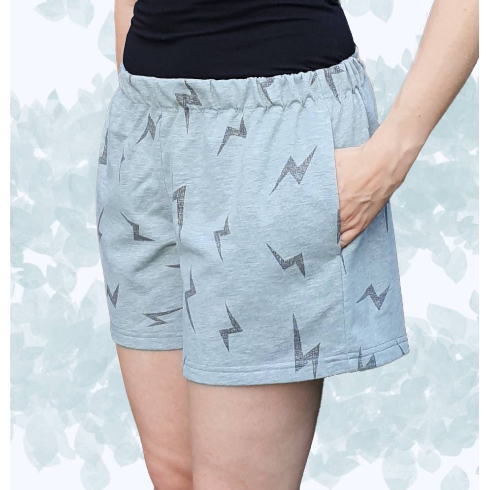 Schnittmuster 'Alex' – Locker sitzende Shorts mit Gummibund (Gr. 34-50), ideal für Sommer & Freizeit Bild 2