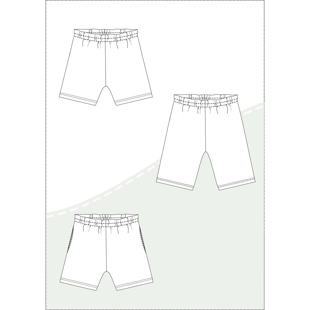 Schnittmuster 'Alex' – Locker sitzende Shorts mit Gummibund (Gr. 34-50), ideal für Sommer & Freizeit Bild 6