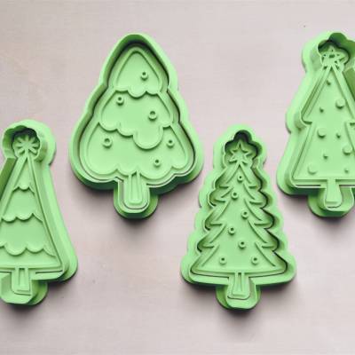 Tannenbaum Keksausstecher | Cookie Cutters | Ausstechform | Weihnachtsausstecher | Tannenbaum Motive Keksform